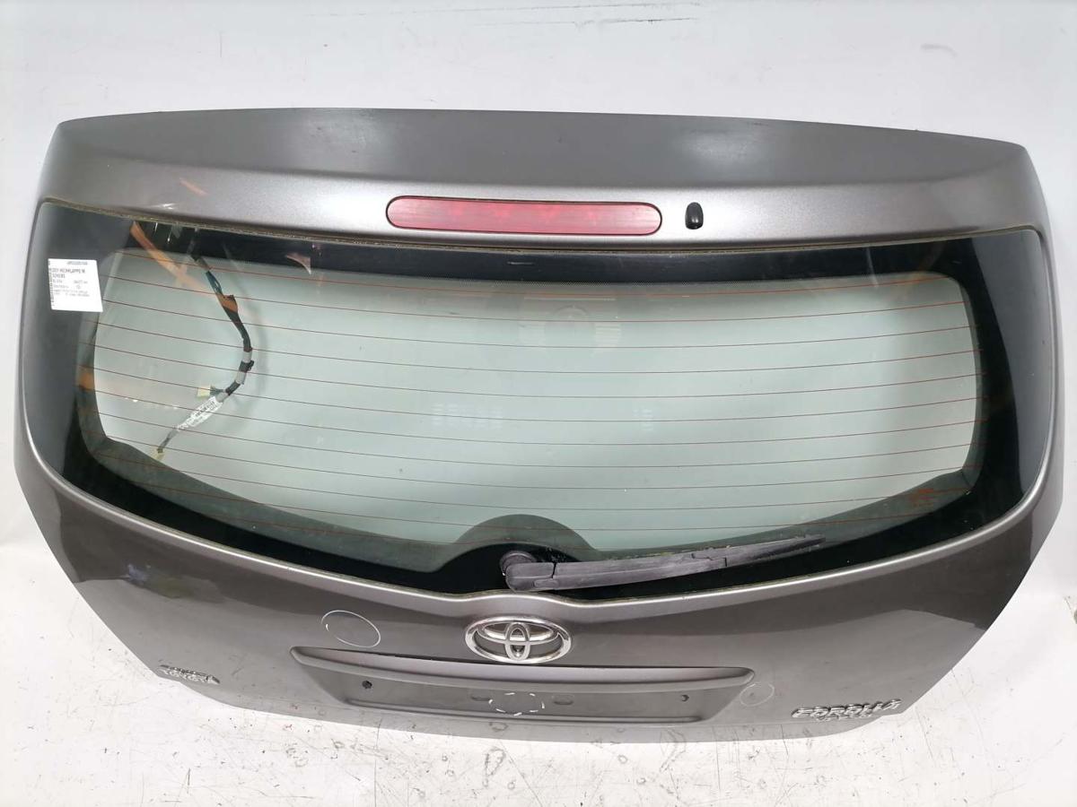 Toyota Corolla Verso original Heckklappe mit Heckscheibe Graumetallic 1C3 Bj.2004